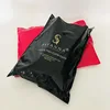 custom printed logo black Post poly mailer 6x9/10x13 /12x15 inch shipping envelope plastic package bag for postal