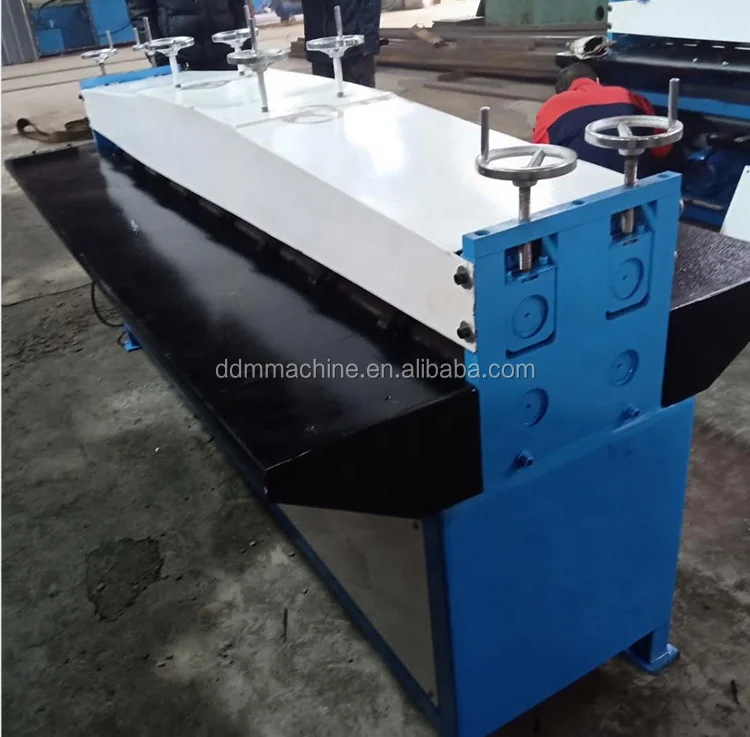 Square Duct Machine Ventilation Air Duct I Square Duct Line 7 Grooving Beading Machine ...