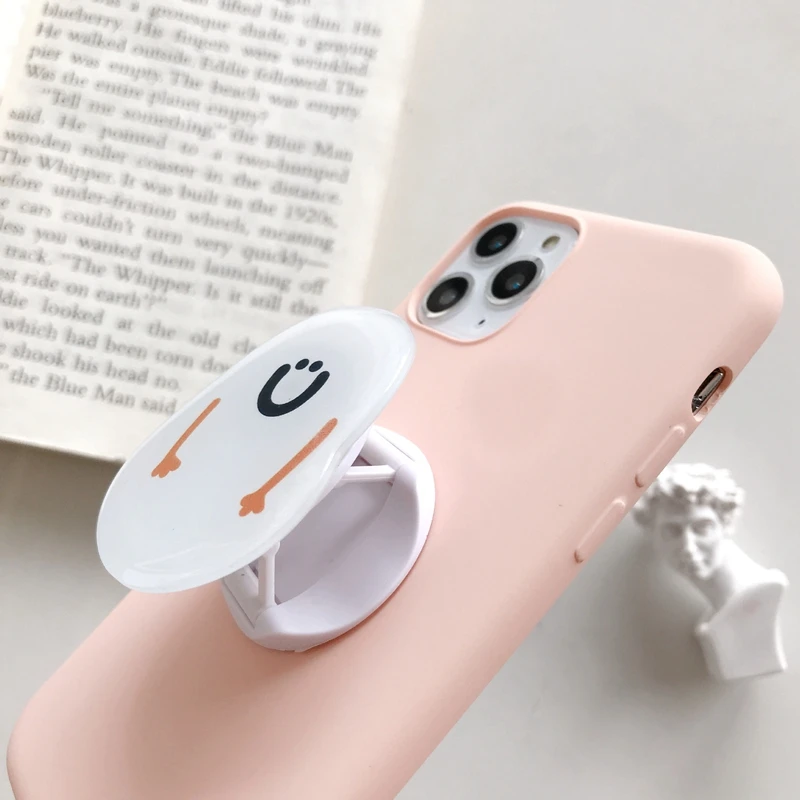 Custom Quicksand Cell Phone Holder Sticker Silicone Cellphone Airbag