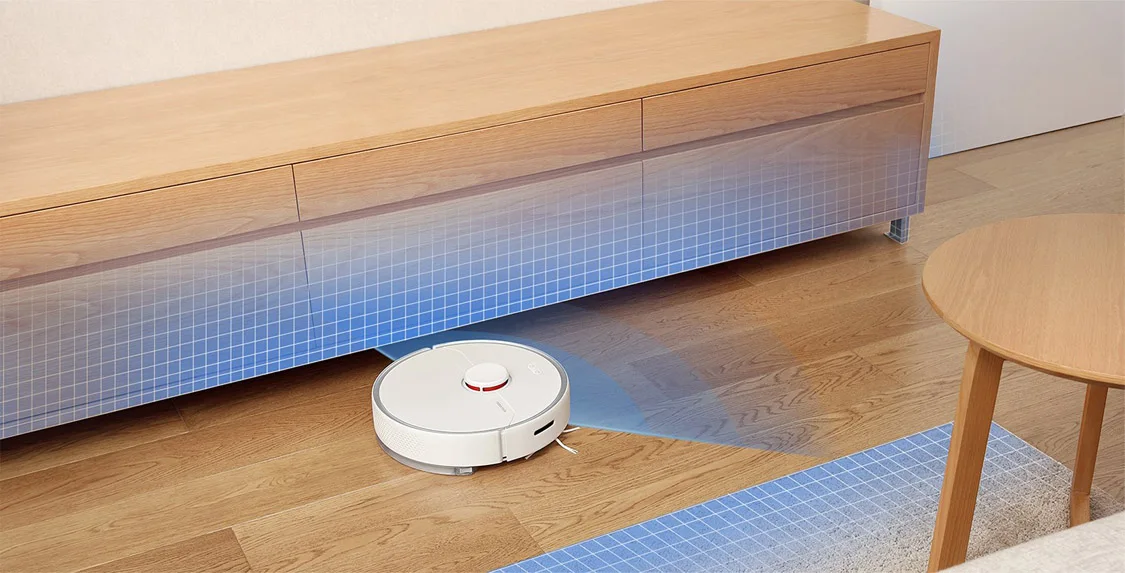 Xiaomi Roborock S6 PURE Robot Vacuum Cleaner smart Multi-Floor Mapping Lidar Navigation Selective Room Cleaning Mop