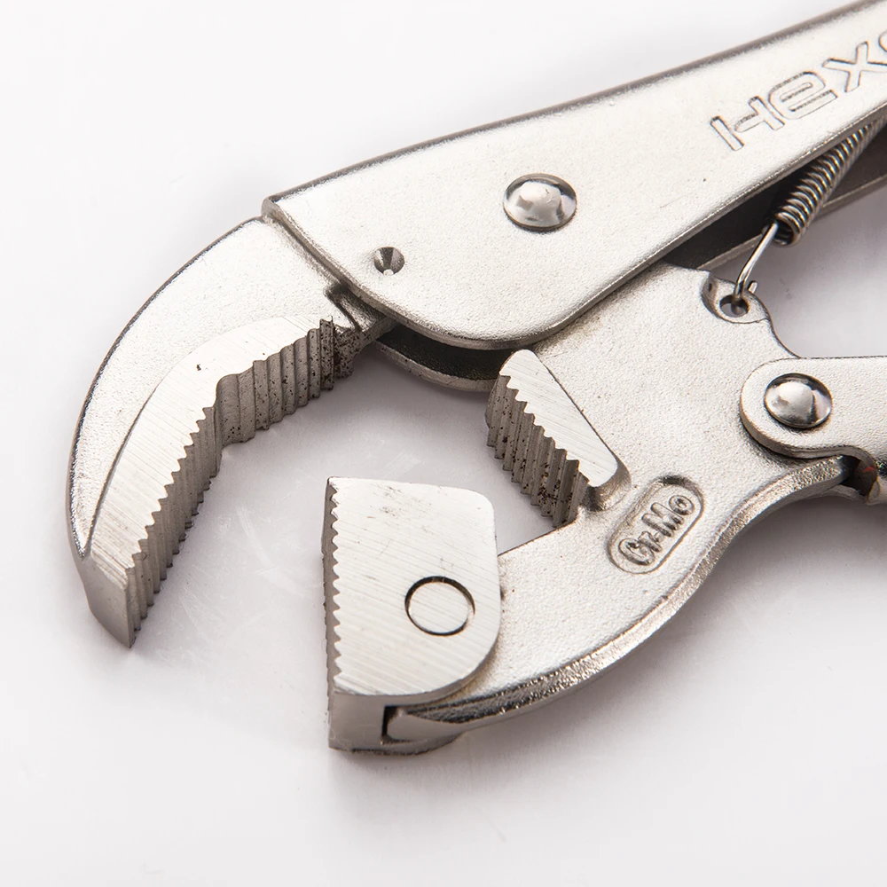 Vice Grip Plier Wrench Crv 3 Nails Adjustable Angle Pivoting Jaws