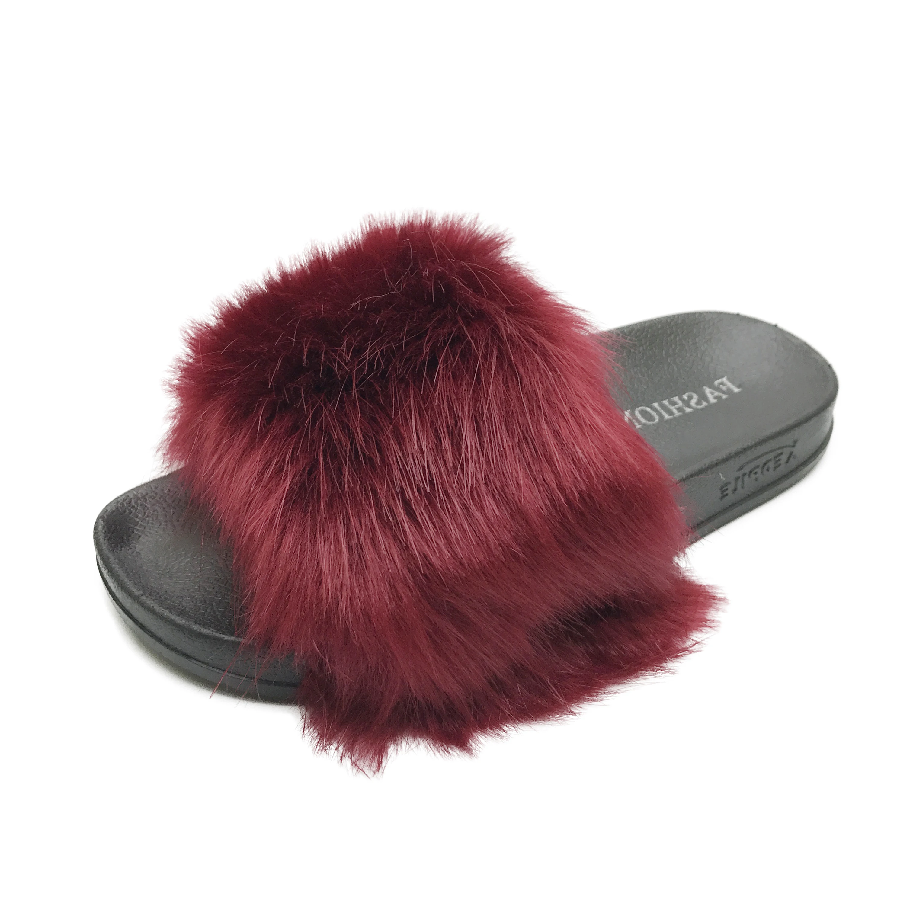 fluffy sandal slippers
