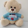 Stuffed Brown Bear That Can Be Worn/Plush Bear Safe For Children/Clothes Can Be Added With Logo