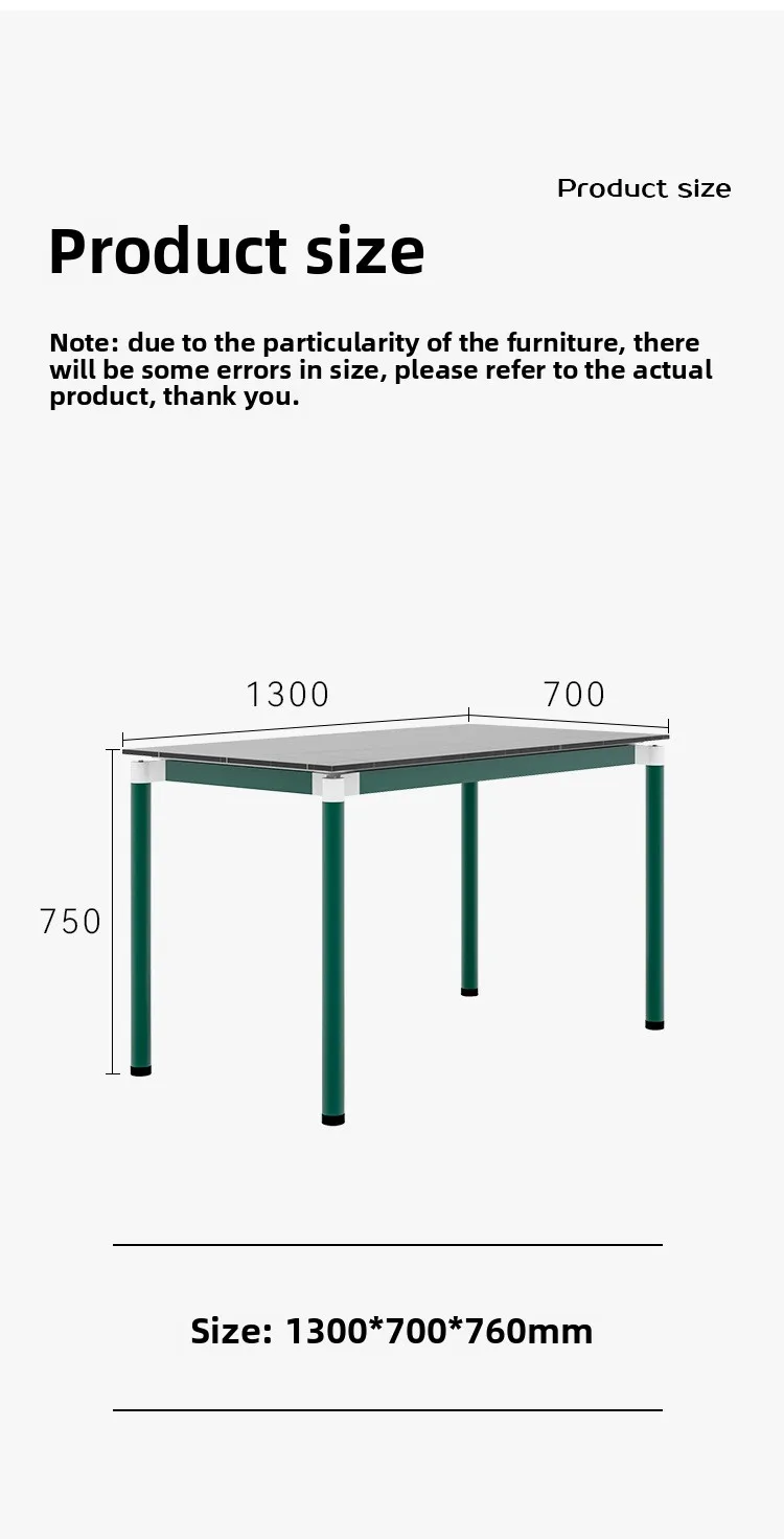 product modern four person school canteen dining table chair one piece metal combination for hotel outdoor bedroom hospital use-19