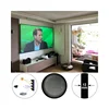 Hot Sale! XYSCREEN 16:9 120inch Fixed Frame Ultra Short Throw PET Crystal ALR Projector Screen replacement lcd tv screen