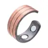 In stock fast delivery no minimum order health fitness copper magnetic ring
