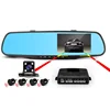 1080P RECORD CAM MIRROR 140 Degree Front And Rear Dash Cam With Parking Sensor