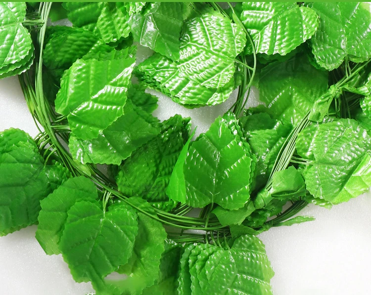 垂吊植物人造树叶挂在绿化家居结婚室内室外装饰