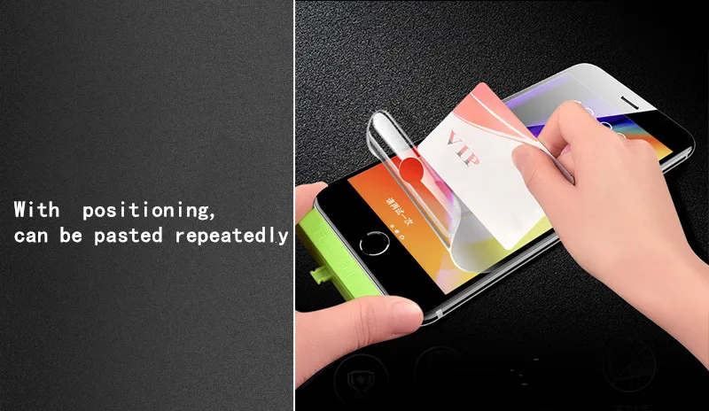 3D Nano Soft Hydrogel Self-Healing TPU Screen Protective Film for Apple iPhone 8/XR/11 pro