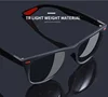 2019 Brand Design Square Frame Driving Sunglasses Polarized Sun Glasses