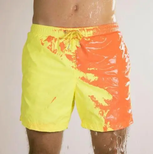 2023 summer men's temperature-sensitive color-changing beach quick-drying swimwear973_voghion.com