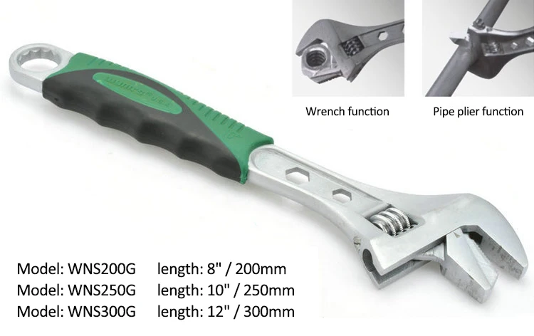 Factory Directly 3 in 1 multi function adjustable wrench spanner
