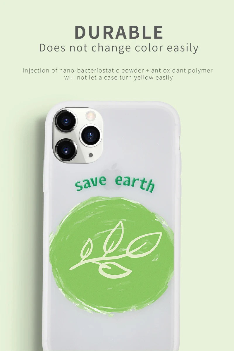 Frosted Pp Anti Bacterial Phone Case For Iphone 11 Pro Max Ultra Thin