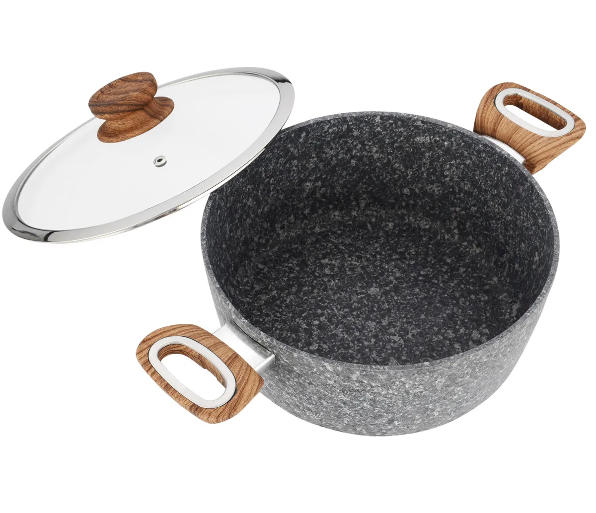 13pcs Granite Stone Ecofriendly High Quality Non Stick Aluminum