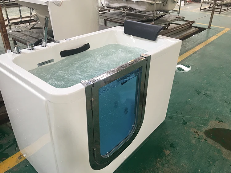 Whirlpool Massage Elderly Walk In Bathtub,Freestanding Walk-in Tubs