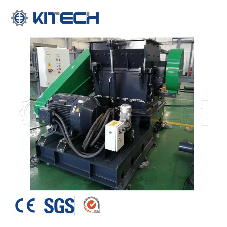 
Plastic And Tire Recycling Heavy Duty Shredder 