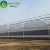 Low price automated multi span radiator greenhouse for planting mushroom
