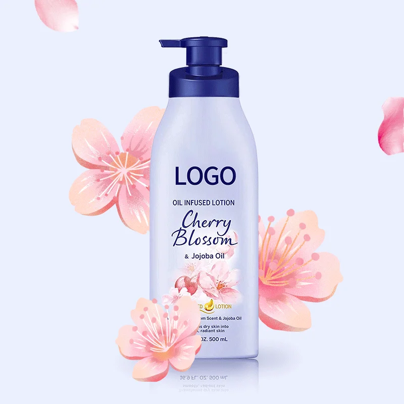 Wholesale Japanese Perfumed Body Lotion Set Natural Organic Jojoba And