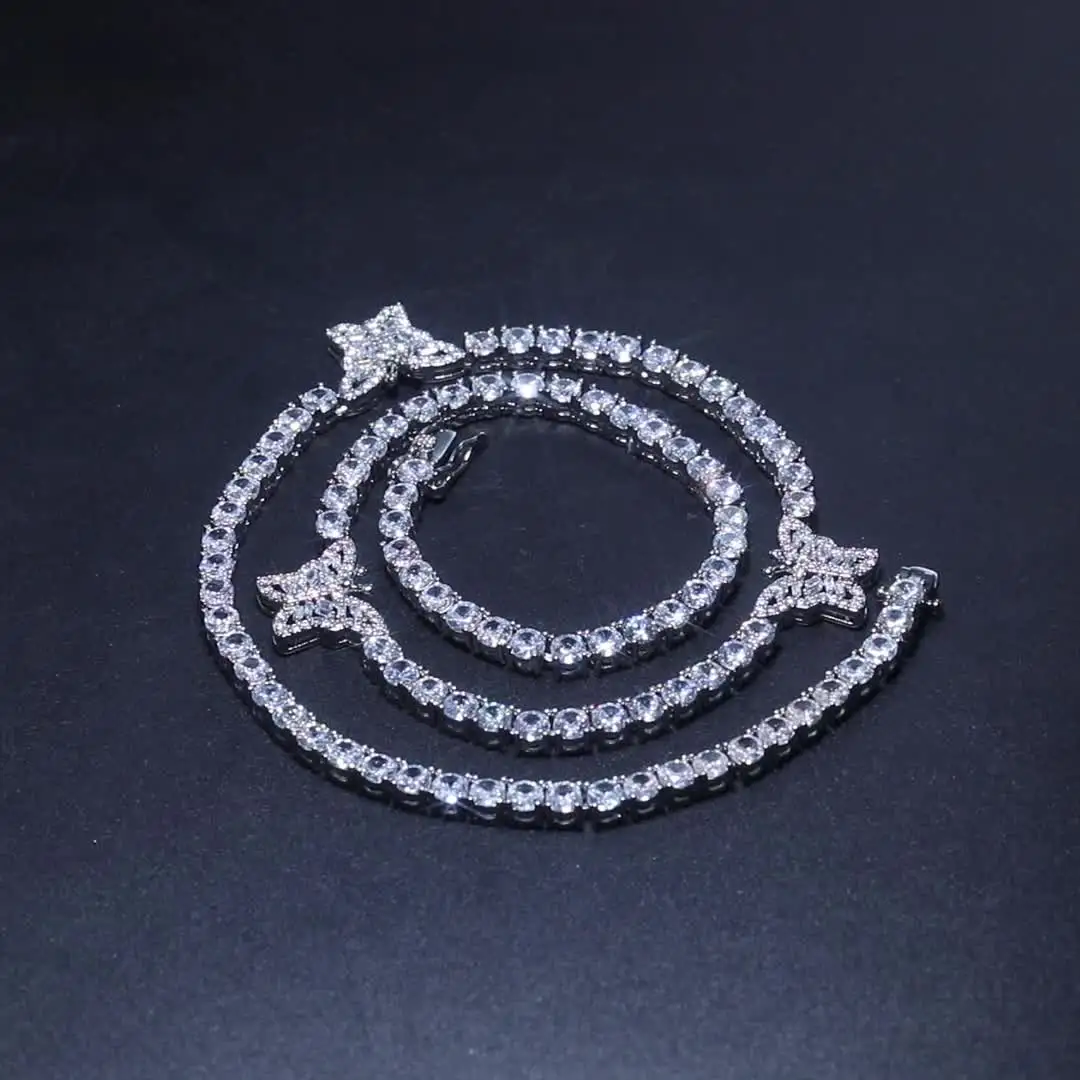 Hot Popular Handmade Valentine's Day Gift Jewelry Brass Butterfly