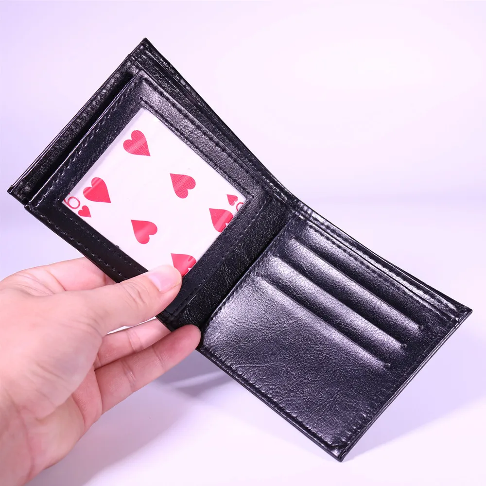 Magia con Fuoco 2 in 1 Fuoco dal portafoglio & carta nel portafoglio 