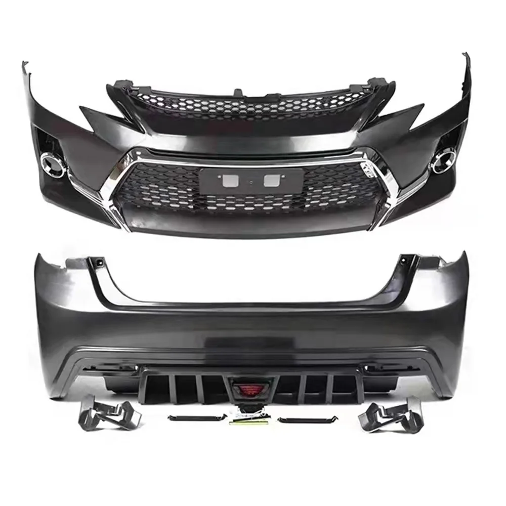Car Bodykit for 2013-2018 Toyota Mark X - Front & Rear Bumper PP