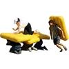 Inflatable moving bridge team building game /outdoor sports game for kids and adults