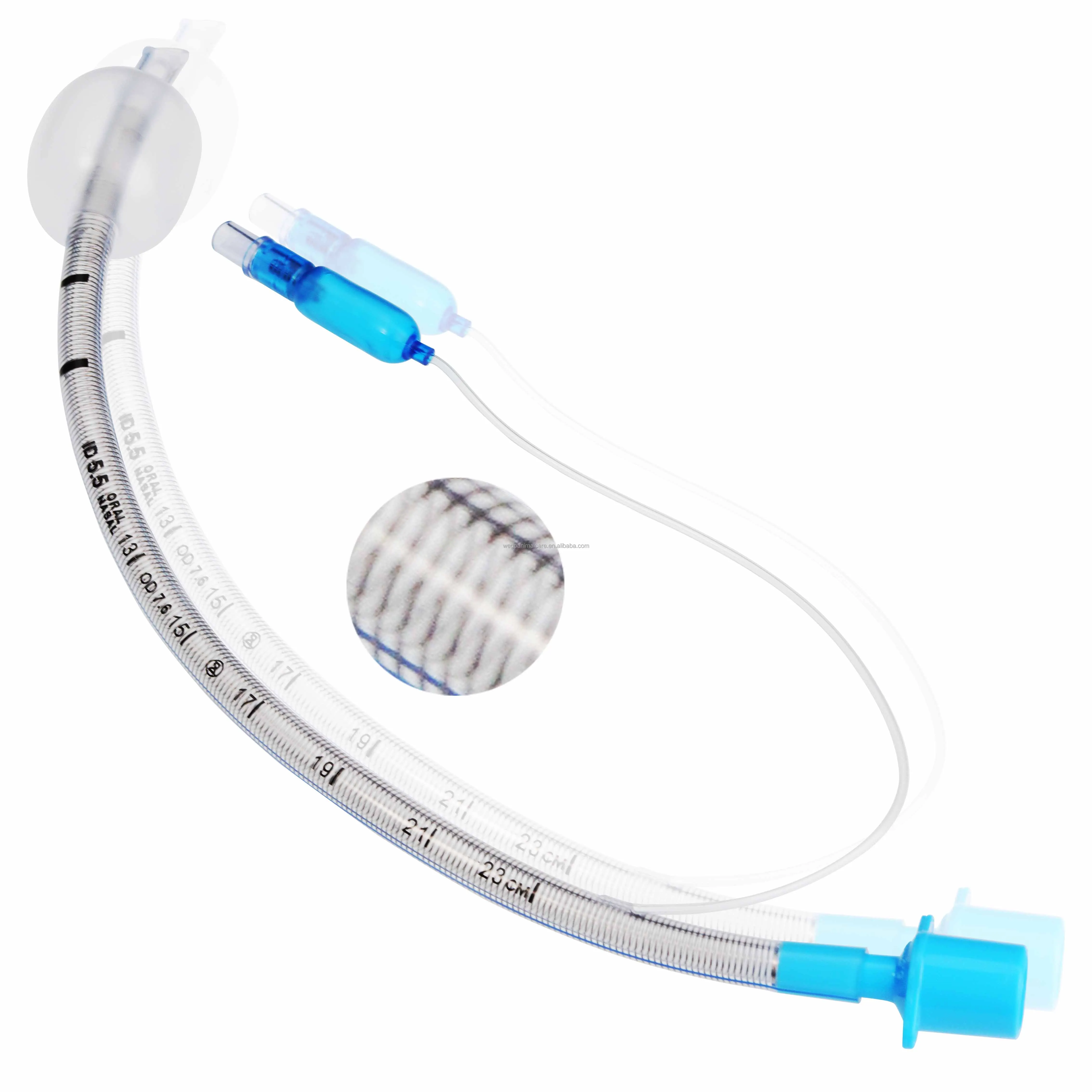 Veterinary Cuffed Pvc Endotracheal Tube Endotracheal Intubation For