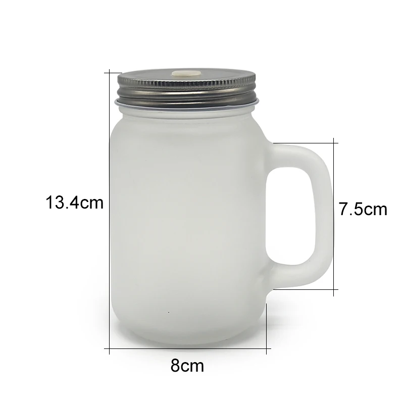 12oz Sublimation Blank Glass Frosted Mason Jar Buy Buy Sublimation Mason Jar Sublimation Frost