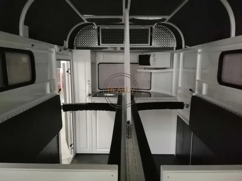 2024 2 Horse Trailer With Living Quarters Europe Standard Galvanized