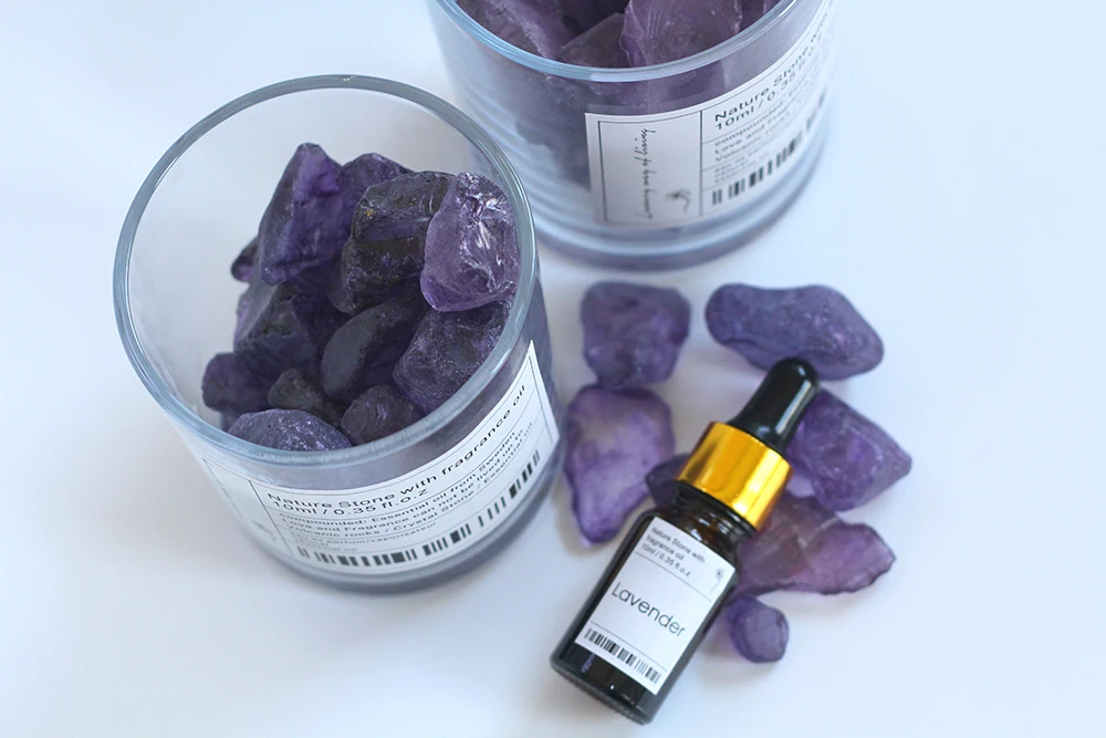 Stone Diffuser Fragrance Oil Four Color Aroma Crystal Tin Diffuser Buy Aroma Home Fragrance