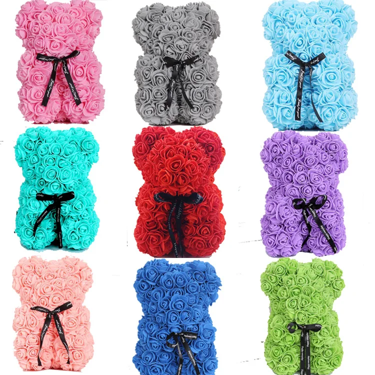 foam rose bear wholesale