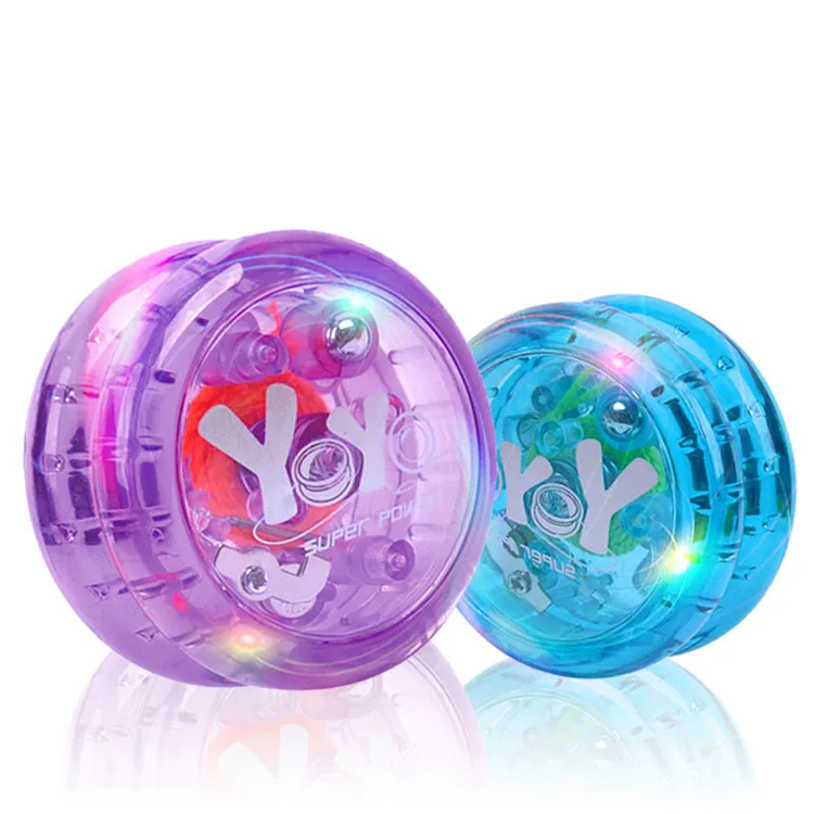 Flash Yoyo Ball for Beginner Poly Carbonate Plastic Yoyo Christmas RDR 