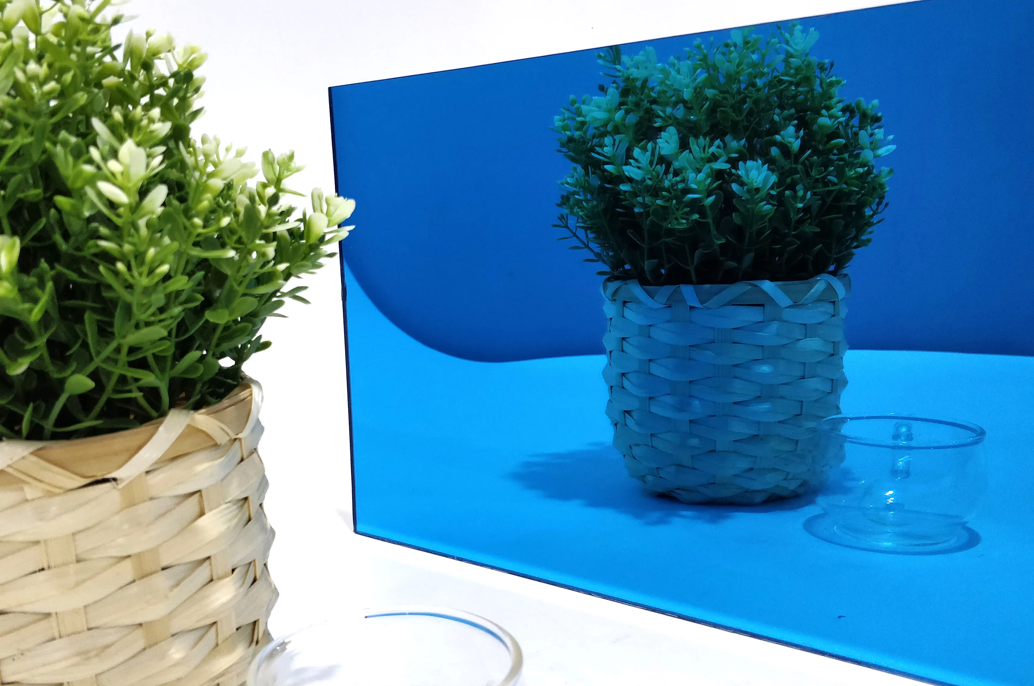 6mm 3mm Silver Gold Mirror Acrylic Uv Printing Acrylic Glass Sheet