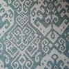 beautiful ethnic style dual purpose blue jacquard fabric for sofa curtain
