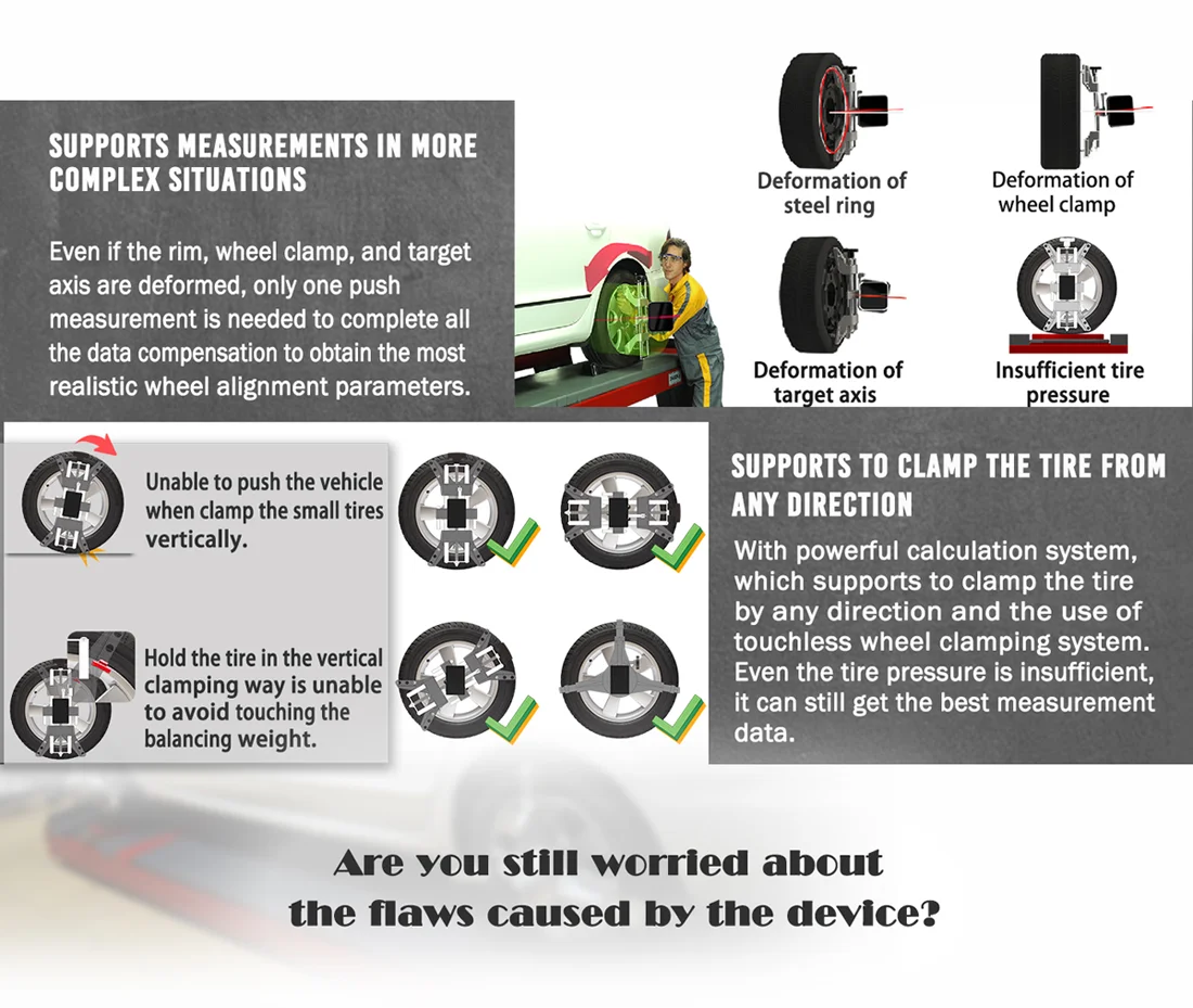 World-leading 3d Wheel Alignment For Passenger Cars With Touchless ...