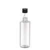 /product-detail/fancy-clear-flat-shoulder-plastic-bottle-200ml-250ml-clear-plastic-bottle-with-stopper-and-cap-62320961087.html