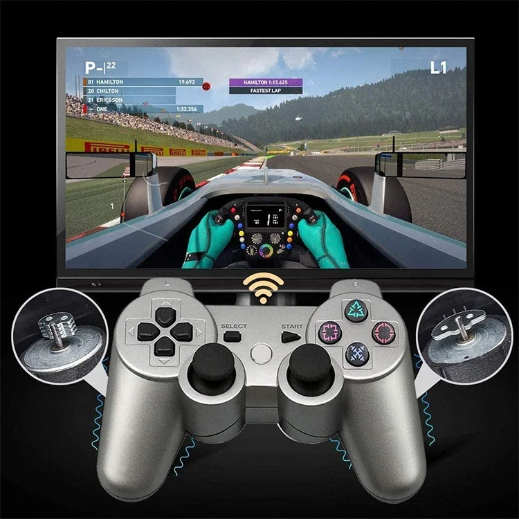 索尼游戏品牌playstation 3超薄控制台的好价格银色casque操纵杆ps3