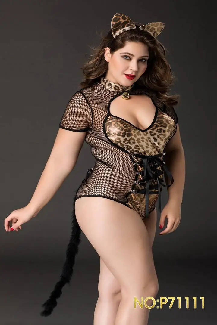 Role Playing Sexy Costume Catwoman Cosplay Plus Size Lingerie For Fat Women Buy Plus Size