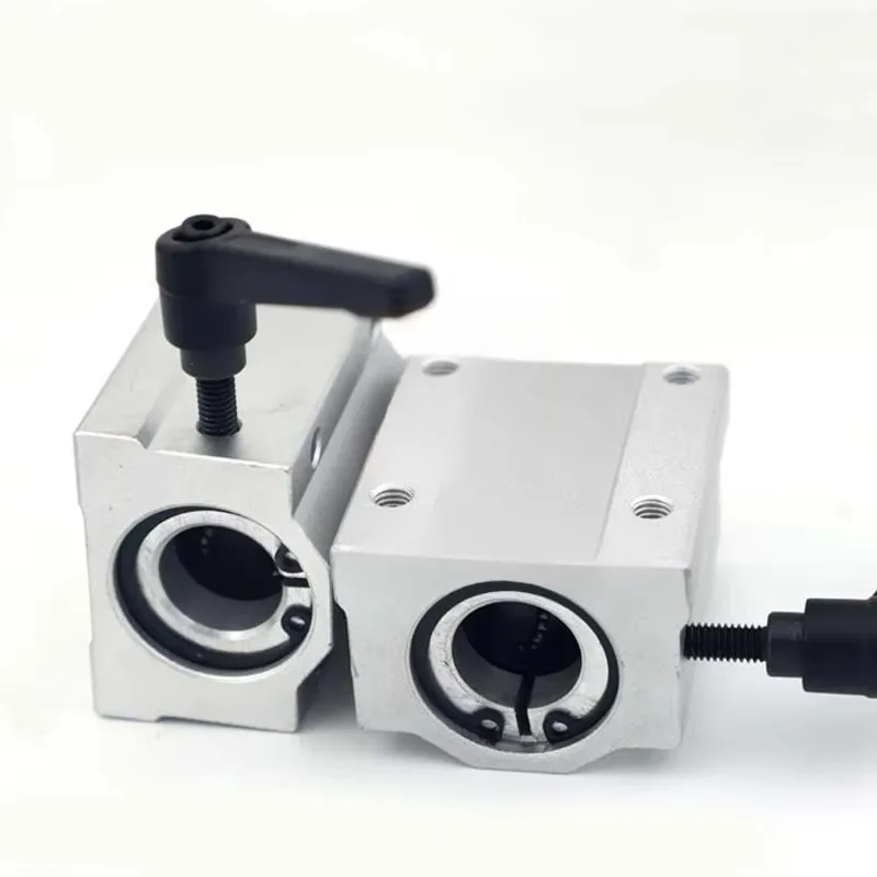 product scs alloy locking clamp type box slide block limit fixed shaft sleeve fixed ring optical axis positioning slide block 16 cutting-13