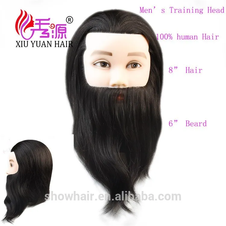 100 percent human hair mannequin head