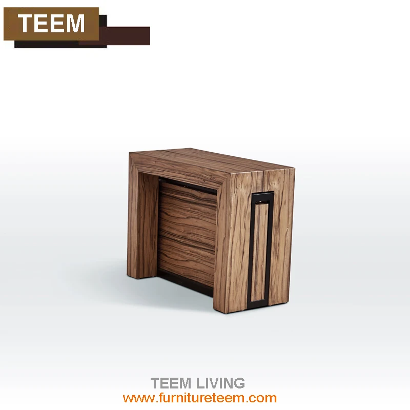 Venta al por mayor madera ovalada diseños de mesa de comedor-Compre