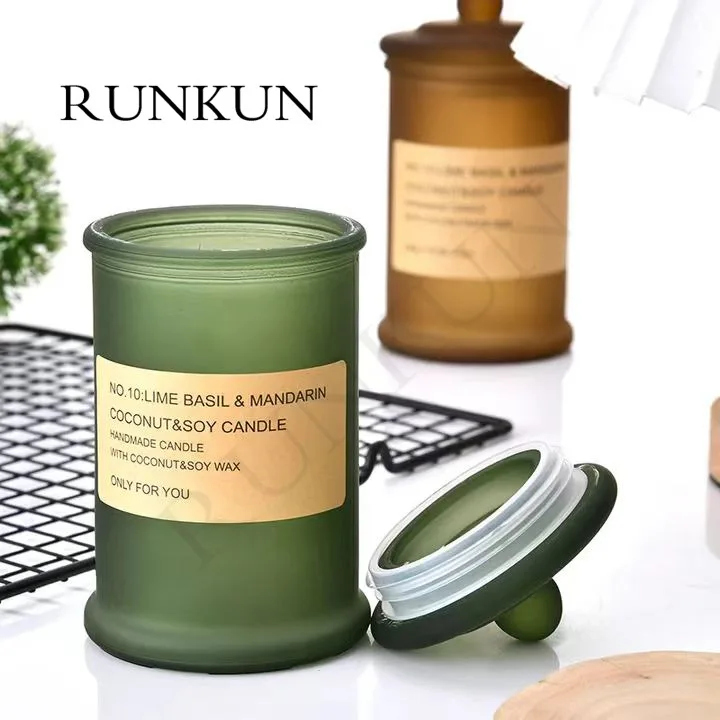 product wholesale luxury handmade glass candle jar festival and valentines day decoration empty candle jars-3