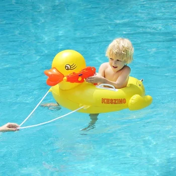 yellow baby swim ring