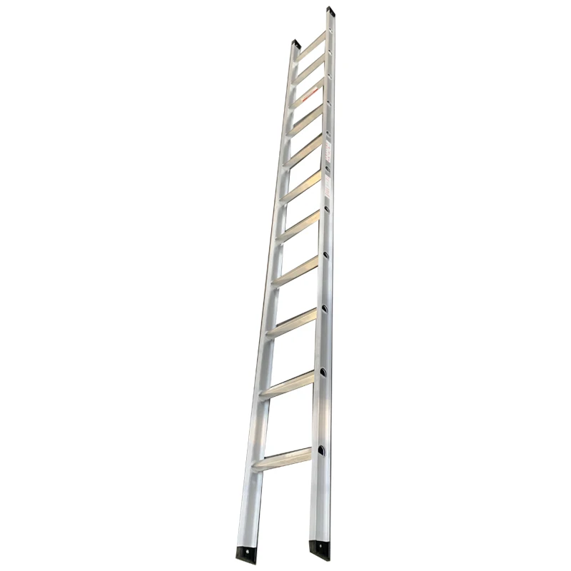 Aluminum Straight Ladder With Pedestal Hot Sale Direct Factory For ...