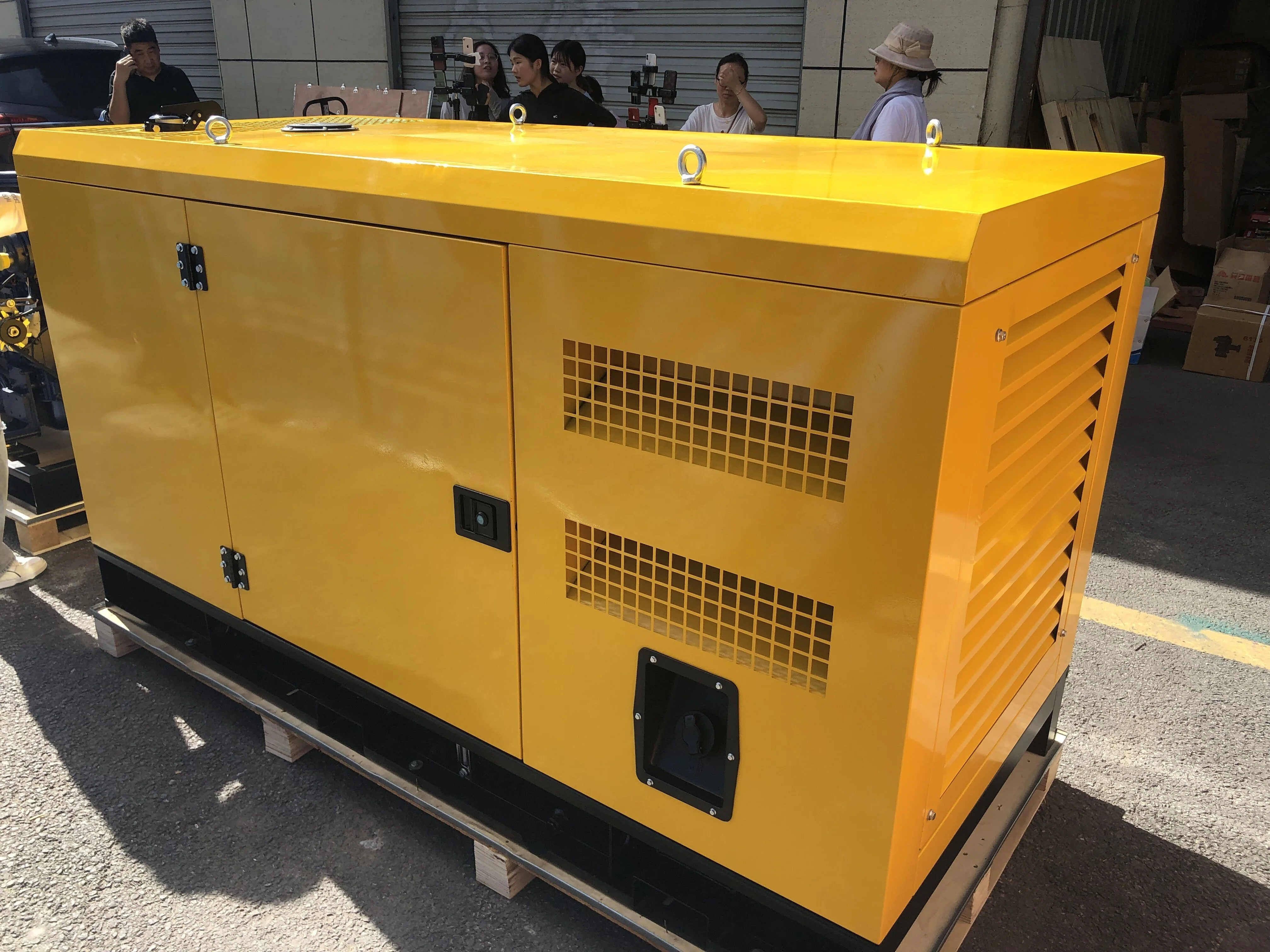 Silent Land Generator Set Weichai Diesel Engine Composition 40kw ...