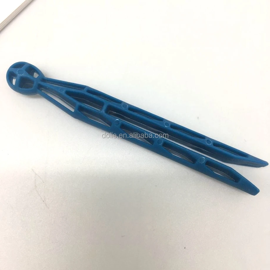 Durable Plastic Laundry Pegs,Round Pp Plastic Clothes Pegs Ideal For