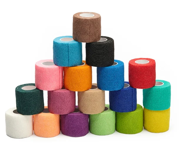 product animal  pet elastic bandage printed cohesive self adhesive high elastic bandage-98