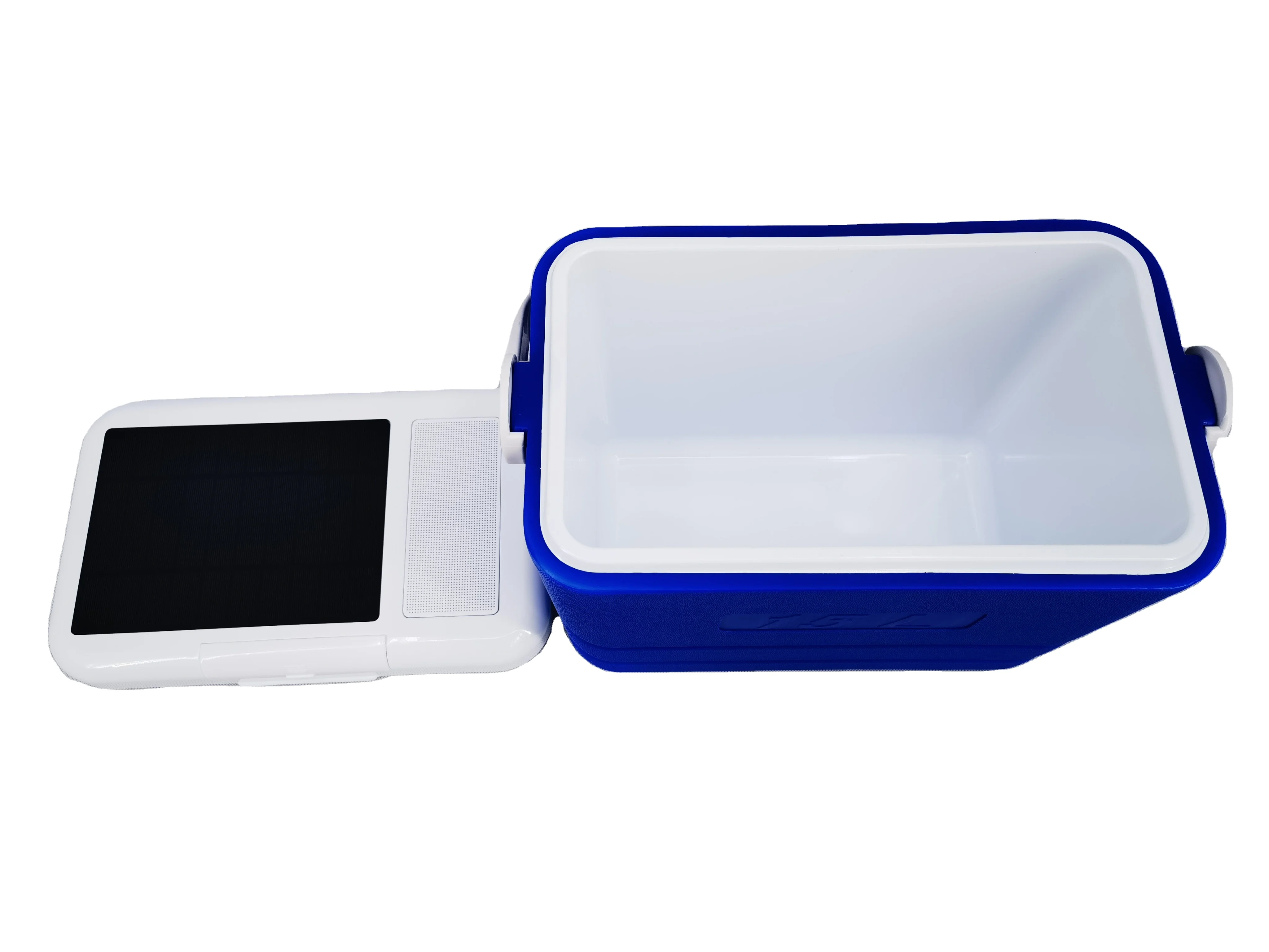 Portable Camping Solar Ice Chest Cooler Box With High Quality Speakers