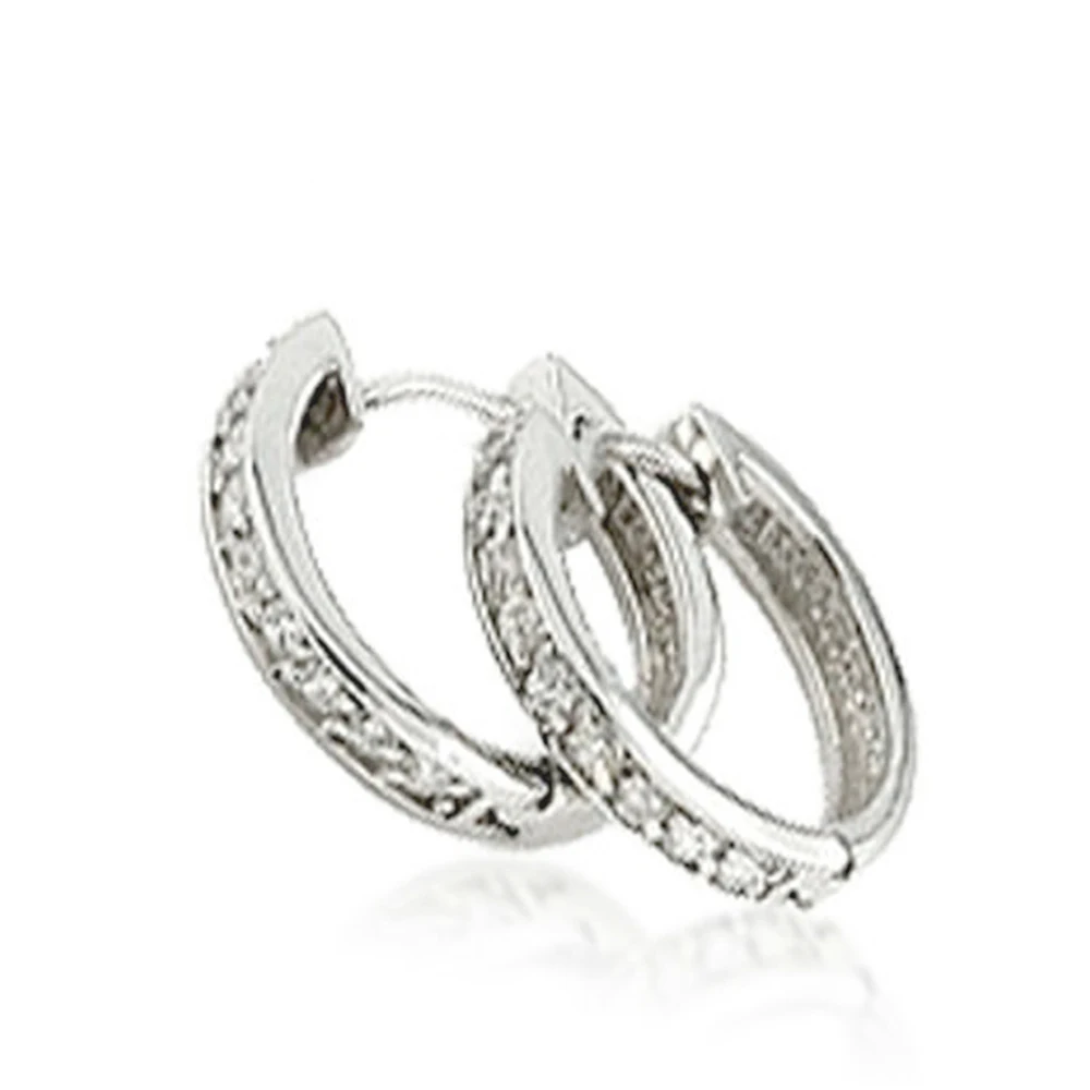 product-Wheel Shape Silver Bijou Jewelry Studs 9Ct Gold Earrings-BEYALY-img-2