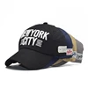 Men and women outdoor sports cap Baseball Hat peaked factory direct splicing process Embroidered
